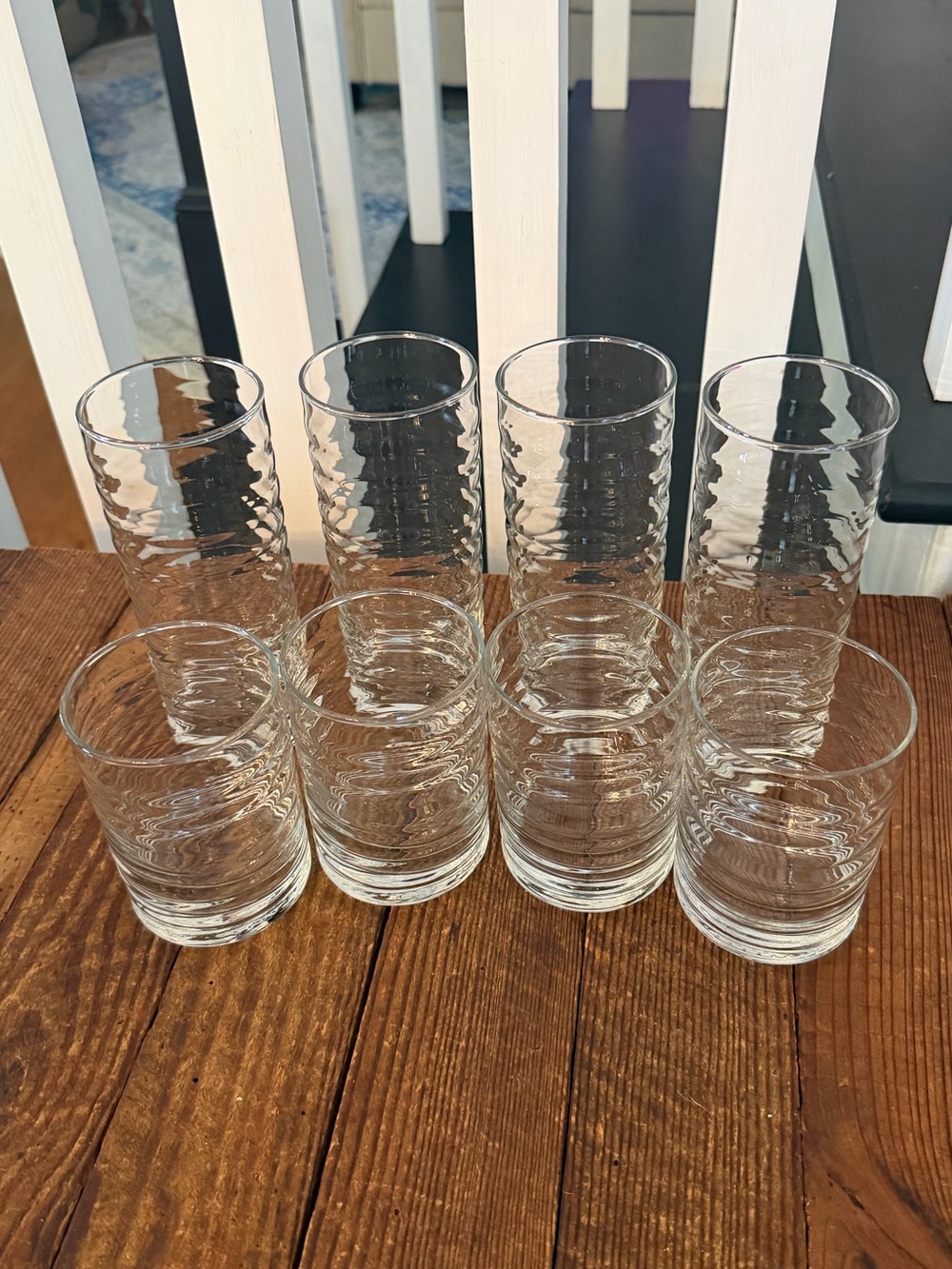 Modern Libbey Pueblo Clear Glass Tumbler Set - 8 Pack